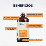 ▶ HEBBE  - Citrol K 500g | Potenciador de Aroma | Conservante Natural | Potencia Propiedades Cosméticas | Ideal para Cremas y Lociones | Pureza Garantizada.