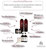 ▶ LOREDANA | Shampoo de Sandalo y Cardamomo | ideal para cabello seco o rizado | aporta brillo volumen | capacidad de 300ml