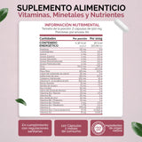 Oby Vitaminas para Mujer +40 | Isoflavonas, Maca, Myo inositol, Colageno Hidrolizado, Onagra, Ñame, Calcio, Hierro, Zinc | Multivitamico Mujer 120 capsulas | 18 nutrientes naturales especializados