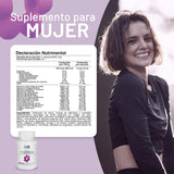 Vitaminas para Mujer - Multivitaminico Mujer - Compuesto con Omega 3, Vitaminas B C D, Colágeno y más - 30 Cápsulas 1 Mes de Suministro - Sin azucar Sin Gluten - ZeroNovo