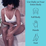 ▶ Crema reparadora avanzada Eucerin, sin fragancia, loción corporal completa para piel muy seca, 16 onzas Tarro