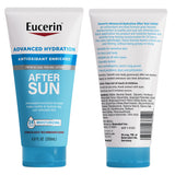 ▶ Eucerin Advanced Hydration After Sun Lotion for Face and Body, Enriched with Antioxidants, 24-Hour Hydration for Dry, Sun-Stressed Skin, 6.8 Fl Oz Tube