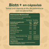 Biotina Pura + Colageno Hidrolizado con 200 capsulas [6 meses]. VitalBotanics. Biotina. Suplemento Multivitaminico Con Biotina Colageno y Vitamina C para Hombre y Mujer. Vitaminas.