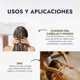 ▶ HEBBE   - Manteca de Arroz 250 g | Tonificante y Regenerador | Efecto Suavizante | Anti-Envejecimiento | Emoliente e Hidratante Natural | Calmante Post-Exposición Solar | Contenido de 250 g