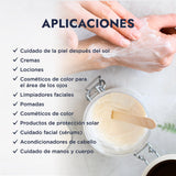 ▶ HEBBE  - Cera Lanette N 500g | Mejora Distribución de Producto | Crea Emulsiones Sedosas | Buen Agente Hidratante | Uso en Bajas Concentraciones | Contenido de 500g