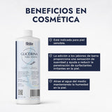 ▶ HEBBE  | Glicerina Vegetal | Efecto Calmante | Para todo tipo de Piel | Uso Cosmético y Comestible | Refuerza la Hidratación | 1 kg