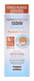 ▶ ISDIN fotoprotector fusion water pediatrics spf 50, protector solar facial para ninos, textura ultraligera, no irrita los ojos, 50ml