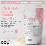 Oby Inositol Pure 40:1 Myo Inositol y D-Chiro Inositol, Acido folico, Zinc, Prebióticos | Vitaminas para Mujer | Oby Pure Inositol Polvo Mezcla 40:1 | 7 ingredientes (2 Pack para 120 dias)