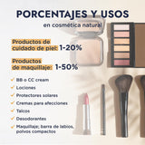 ▶ HEBBE  - Óxido de Zinc 500 g | Antiinflamatorio y Purificante | Calmante y Protector Solar | Blanqueante de Piel | Contenido de 500 g