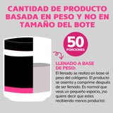 Péptidos Bioactivos de Colageno Hidrolizado + Ácido Hialurónico + Biotina + Vitamina C-Suplemento Alimenticio específico para piel y uñas- ¡Disuelve rápido, no cambia el sabor de tus bebidas!- Sin Azúcar, Sin Edulcorantes, Sin Saborizantes - 500g