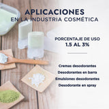 ▶ HEBBE  - Ricinoleato de Zinc 100 g | No Obstruye Poros | No Inhibe Transpiración | No Irrita la Piel | Recomendado para Piel Sensible | Desodorante Natural | Contenido de 100 g