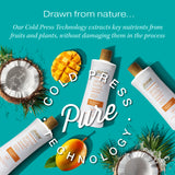 ▶ RAW SUGAR Coconut Mango Natural Body Wash 25oz