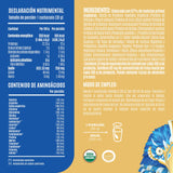 Birdman Falcon Protein Proteina Vegetal Organica En Polvo (Vegana) Certificada USDA, 22gr Proteina por porción, Sin inflamacion, Sin acne, 17 Porciones Sabor Vainilla | 17 servicios | 510gr