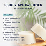 ▶ HEBBE  - SCI 500g | Efecto Acondicionador en Piel | Olor Agradable | No Deshidrata | Tolerado para Todos los Tipos de Piel | Contenido de 500g