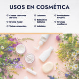 ▶ HEBBE  - Manteca de karité 120 g | Hidrata a profundidad la epidermis | Estimula la producción de colágeno | Ayuda a reducir las líneas de expresión | Renueva la piel dañada por el sol o la edad | Contenido: 120 g