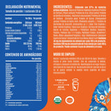 Birdman Falcon Protein Proteina Vegetal Organica En Polvo (Vegana) Certificada USDA, 22gr Proteina por porción, Sin inflamacion, Sin acne, 17 Porciones Sabor Chai | 17 servicios | 510gr