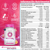 Vitaminas para Mujer | Multivitamínico de 90 Cápsulas con 14 Ingredientes | Biotina, Maca Amarilla, Arándano, Ácido Fólico, Vitamina B12, Calcio y más | Natural y Orgánico | Vegano | Keto Friendly | Sin Alérgenos, Azúcar ni Rellenos | Formulado por Doctor