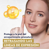 ▶ HEBBE  - Vitamina E 50 ml | Mejora la textura cutánea | Mejora la apariencia de la piel dañada por el acné | Refuerza la protección solar | Incrementa el nivel de humectación | Contenido: 50 ml
