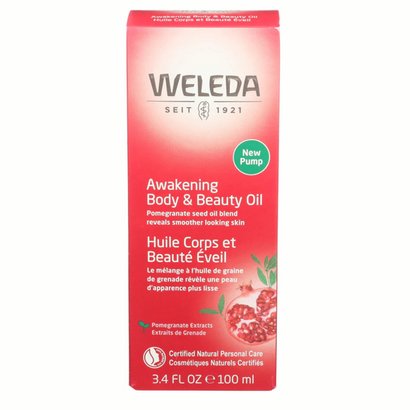 WELEDA Aceite corporal regenerador de granada, 3.4 FZ