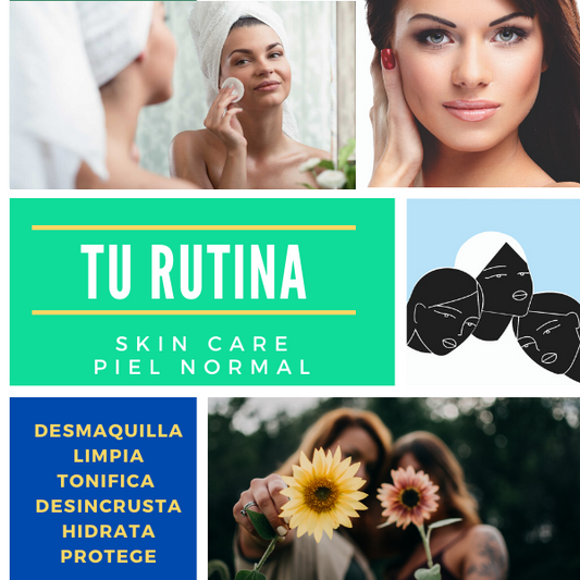 🌻Tu rutina skin care ( Piel Normal)