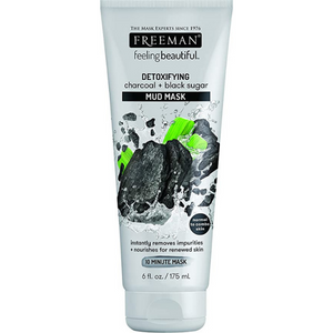 Freeman Charcoal & Black Sugar Mud Mask,6 ounce