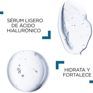 Vichy Minéral 89 - Ácido Hialurónico en suero diario para rostro que fortalece e hidrata la piel para una apariencia sana de la piel, apto para piel sensible