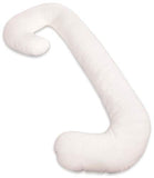 ▶ Leachco Snoogle Total Body Pillow, Ivory