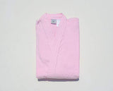 Bata de baño de Adulto, Color Rosa, 100% de algodón