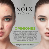 Serum Retinol 2.5% y Ácido Hialurónico Hidratante Facial. Suero Nocturno Antiarrugas + Anti Manchas. Serum de noche para signos de envejecimiento avanzados. 100% Vegano con Ingredientes Naturales, skin care SQIN LX, 30ml