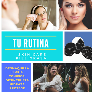 🌻Tu rutina skin care ( Piel Grasa)