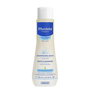 Mustela Shampoo Suave con Manzanilla para Bebé o Niño con Piel Normal, 200mL