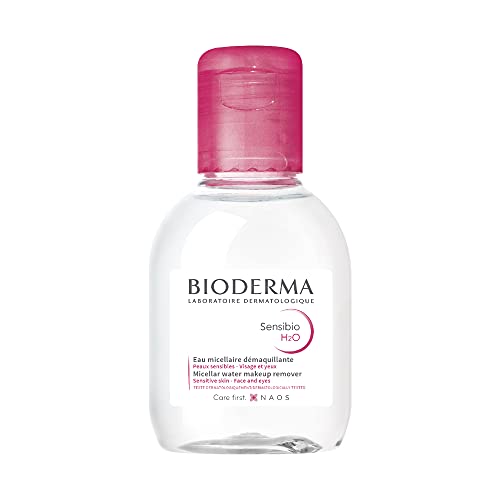 Bioderma Sensibio H2O Agua Limpiadora Micelar y Solución Removedora de Maquillaje para Cara y Ojos. 100 ml