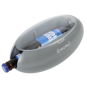CHILLPILL Enfriador instantáneo de bebidas – Mini enfriador universal para latas y botellas – Enfriador rápido de bebidas para amantes de la cerveza y los refrescos, enfriador portátil de latas – Accesorios personales pequeños para enfriadores