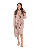 Bata de Baño Esquimal Unitalla/Unisex Súper Absorbente * Ultrasoft Highly Absorbent Unisex Bathrobe (Rosa Tenue)
