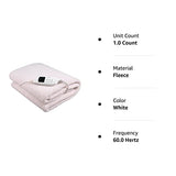 Calentador de mesa de masaje de forro polar, con cable de alimentacion de 12 pies. Para uso solo con mesas de masaje, no utilizar como calentador de manta de cama