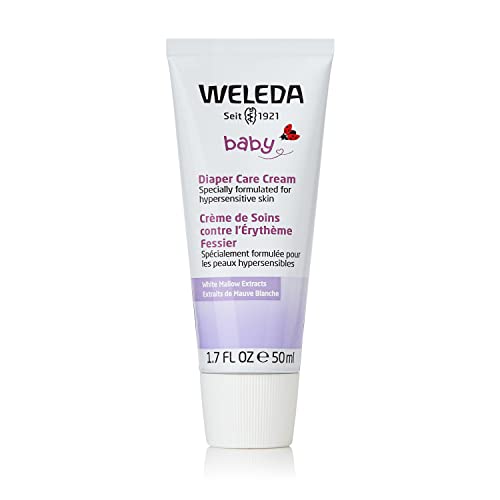 Weleda Baby White Mallow Cream for Eczema, Nappy Change Cream , 1.9 Ounce