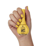 Vogue Esmalte de Unas Efecto Gel, color Amarillo Alegria, 14 ml
