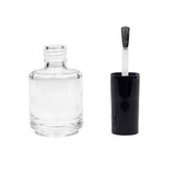 Botellas vacías de esmalte de uñas con cepillos Dupont – Juego de 6 – Cristal transparente – Incluye embudos (para un fácil relleno) y bolas de mezcla (para mejores resultados de mezcla) – Haz tu propio esmalte de uñas