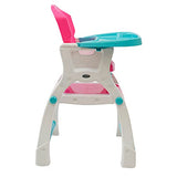 Prinsel CADDYR Silla Alta 2 En 1, Rosa