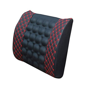 Masajeador Lumbar Eléctrico Soporte Lumbar para Asiento de Coche Driver Masaje Masaje de Soporte Lumbar Masaje Almohada Masaje Atrás Cojín