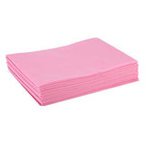 Funda de Cama de Masaje, 10 Piezas de Sábanas de Cama de Masaje de Belleza Desechables Sofá de Masaje de Salón SPA, Sábanas de Cama No Tejidas Sábanas de Mesa de Masaje Impermeables Y a(rosa)