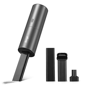 Brigii Mini aspiradora, pequeña aspiradora de mano inalámbrica recargable por USB, quitapolvo y soplador 2 en 1, fácil de limpiar, computadora, teclado, cajón, interior del coche y otras grietas, espacios pequeños-Y120