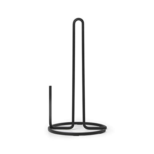 Paper Towel Holder for Kitchen, Black