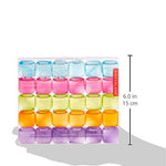 Cubitos de Hielo, Plástico, Multicolor, 16.3 x 2.8 x 13.8 cm