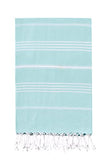 Toallas de baño turcas de playa, manta peshtemal, altamente absorbentes, de secado rápido y fácil, suaves para ducha, hammam, spa, piscina, gimnasio y yoga, 100% algodón, 37 x 70 pulgadas, XL (juego de 6) (aleatorio)