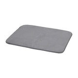 ▶ Escurridor  Umbra UDRY DISHRACK W/Dry Mat Charcoal, 24 x 18 x 10.8