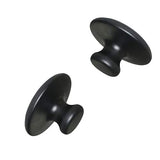 Piedras de Masaje Profesional basalto de Lava Natural Piedra Caliente Piedra de energía Hongo en Forma de Cabeza para Terapia de Masaje SPA 2 Piezas