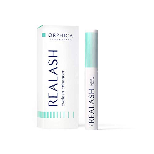 ORPHICA REALASH Acondicionador de pestañas, Serum para crecimiento de pestañas más fuertes, voluminosas, Serum para pestaña sin hormonas 3 ml