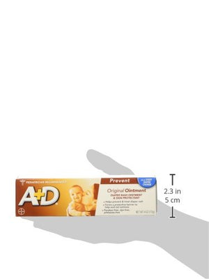 Ungüento para pañales original A+D, 4 onzas (Paquete de 4)