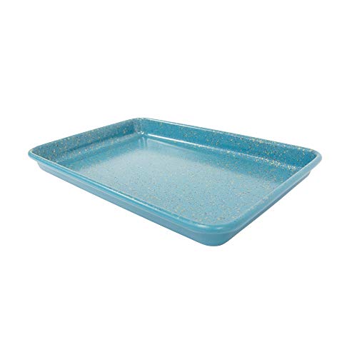 (Blue Granite) - casaWare 9 x 15cm x 1.9cm Toaster Oven Ultimate Series Commercial Weight Ceramic Non-Stick Coating Baking Pan (Blue Granite)